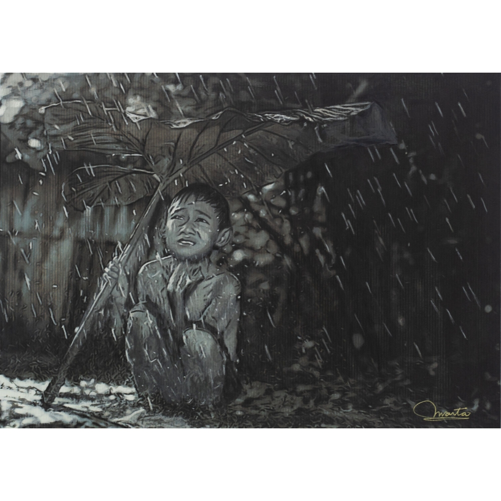 Nome da Obra: Manto Orgânico (Inspirada na fotografia de Herman Damar)