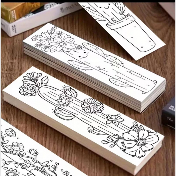 Cartões para Colorir  - Kit com 5