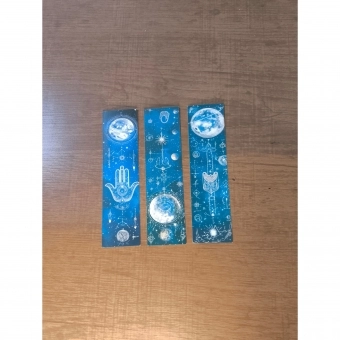 Marcador de Página Cosmos – Kit com 3 uni