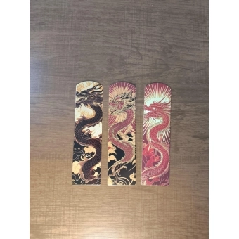 Cartões de Dragões Orientais - Kit com 3