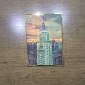 Cartão Postal - Banespa: Um Entardecer de Ouro