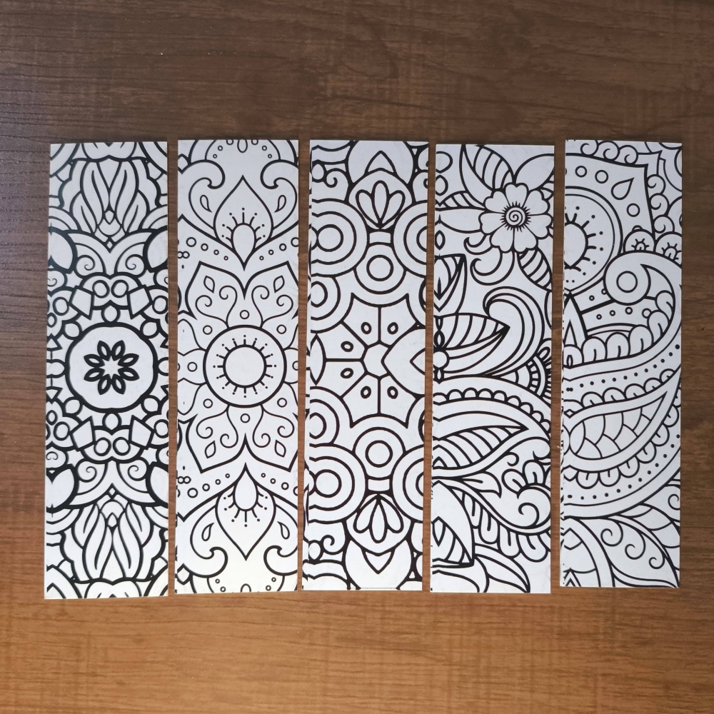 Cartões para Colorir  - Kit com 5