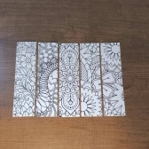 Cartões para Colorir  - Kit com 5