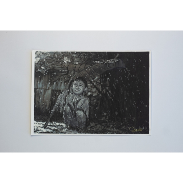 Nome da Obra: Manto Orgânico (Inspirada na fotografia de Herman Damar)