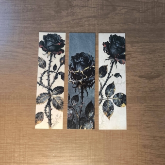 Cartões de Rosas - Kit com 3