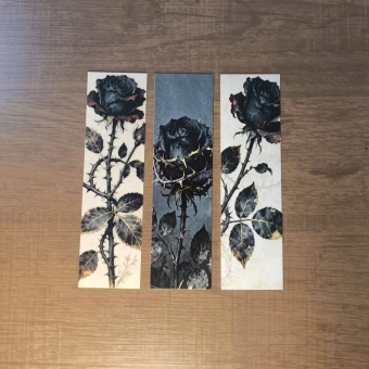 Cartões de Rosas - Kit com 3