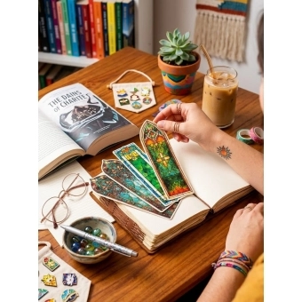 Cartões Estilo Vitral - Kit com 3