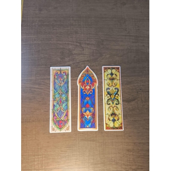Cartões Estilo Vitral - Kit com 3