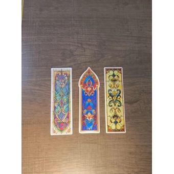 Cartões Estilo Vitral - Kit com 3