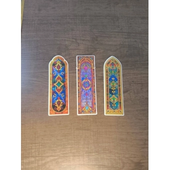 Cartões Estilo Vitral - Kit com 3