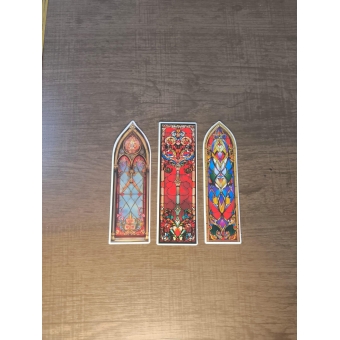 Cartões Estilo Vitral - Kit com 3