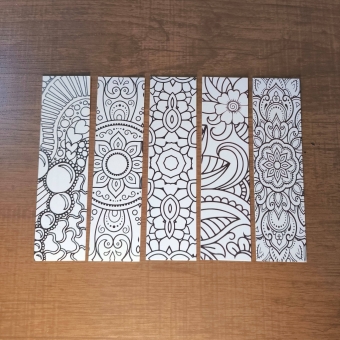 Cartões para Colorir  - Kit com 5