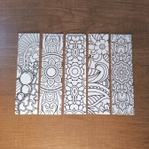 Cartões para Colorir  - Kit com 5