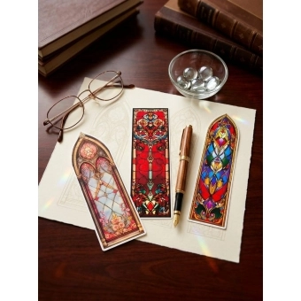 Cartões Estilo Vitral - Kit com 3