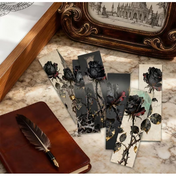 Cartões de Rosas - Kit com 3