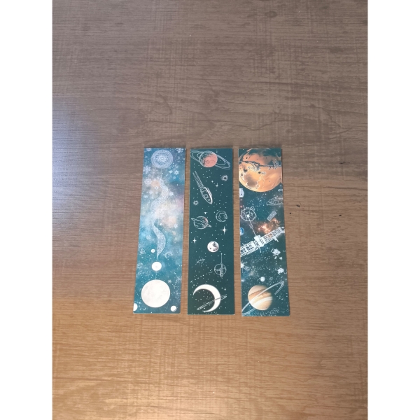 Marcador de Página Cosmos - Kit com 3uni