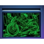 Cartão rapável luminoso (Noturno)
