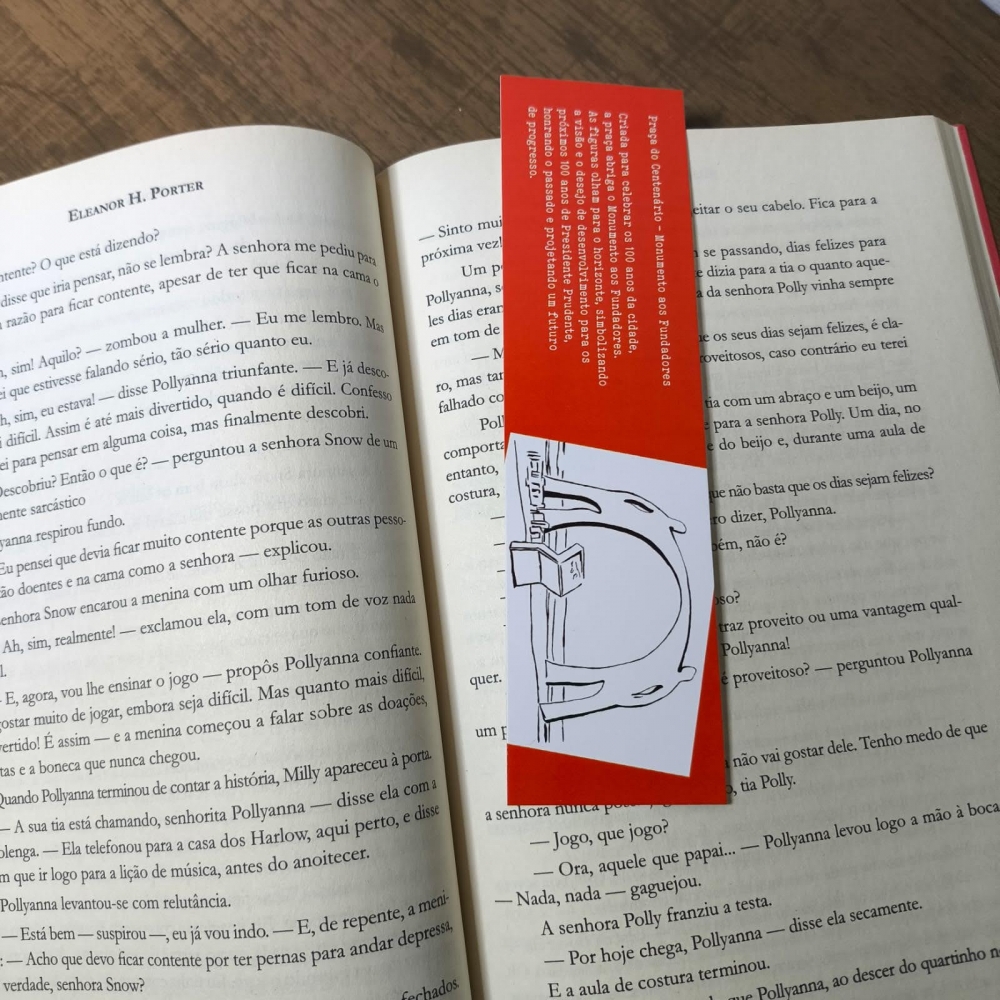 Marcador de Página  Praça do Centenário - Monumento aos Fundadores